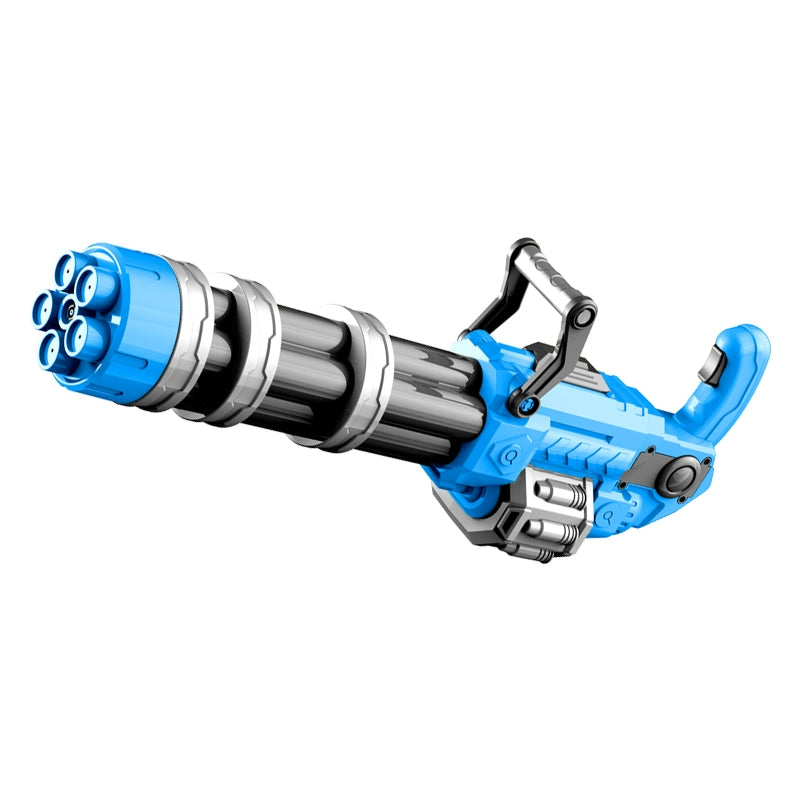 Gatling Electric Water Gun Artificial High-Pressure Strong Continuous Hair Water Pistols Large Capacity Long-Range Water Gun for Children and Boys