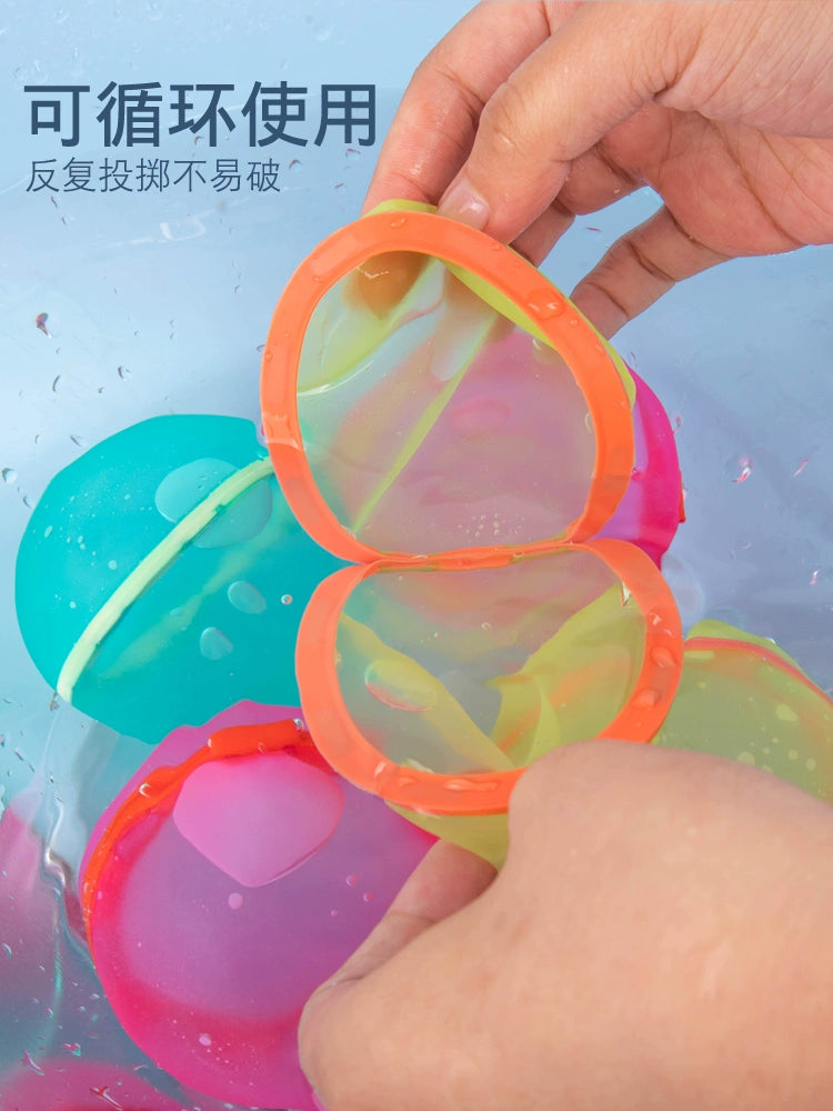 Kids Water Balloon Fast Water Injection Handy Gadget Summer Play Water Outdoor Water Fight Boys and Girls Play Water Water Ball Toys