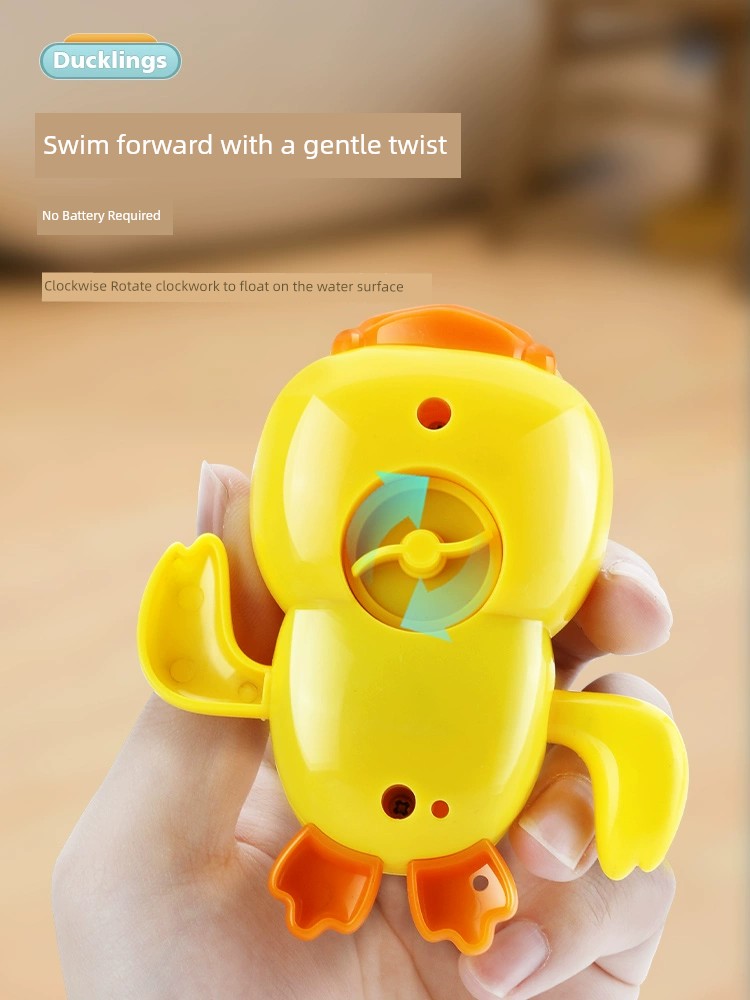 Baby Bath Toys Baby Shower Kids Water Children Small Yellow Duck Boys Swimming Little Duck Girls